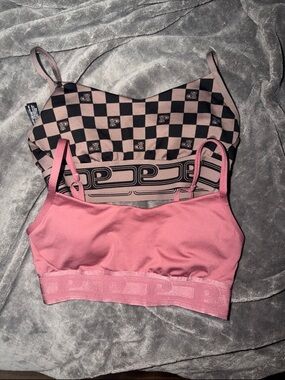 Pink & Checkered Top